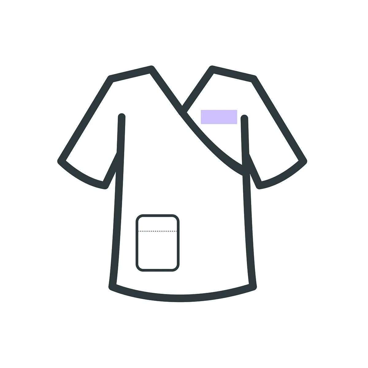 Blusón Unisex - Azul/Navy 3 Blusón Unisex - Azul/Navy - Imagen 3