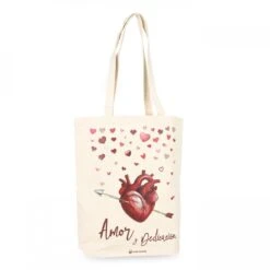 Bolsa Tote Algodón Natural - Amor Propio -Enfermania bolsa tote algodon natural amor propio 2