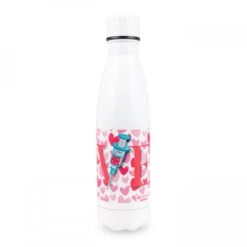 Botella Acero Estampada - Corazones -Enfermania botella acero estampada corazones 2