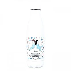 Botella Estampada Personalizable - Acude A Tu Fisio