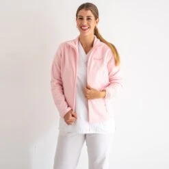 Chaqueta Polar Mujer Sweet Rosa @enfermerarubia -Enfermania chaqueta polar mujer sweet rosa enfermerarubia 2