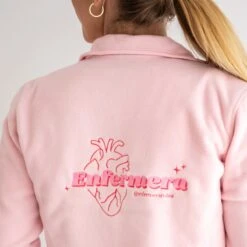 Chaqueta Polar Mujer Sweet Rosa @enfermerarubia