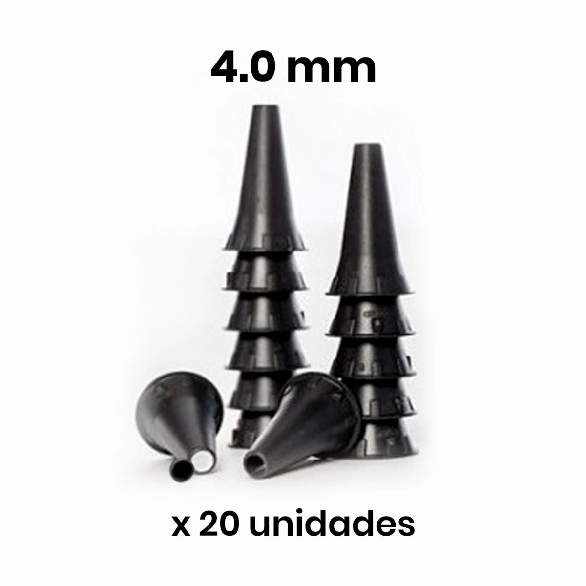Conos Otoscopio 4,0mm (pack 20 Uds) 1 Conos Otoscopio 4,0mm (pack 20 Uds)