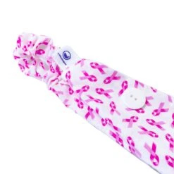 Diadema Con Botón Estampado - Lazos Rosas Cáncer De Mama -Enfermania diadema con boton estampado lazos rosas cancer de mama 4