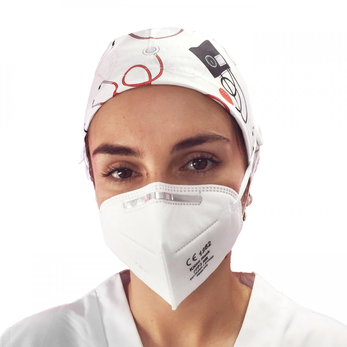 Gorro Pelo Largo Con Botones - Constantes 2 Gorro Pelo Largo Con Botones - Constantes - Imagen 2