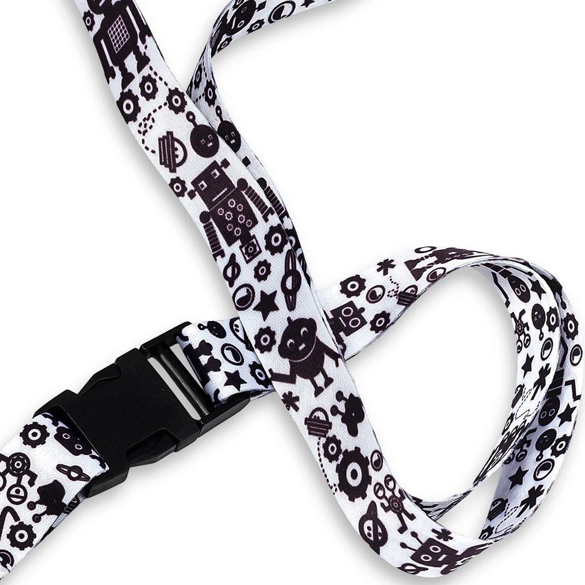 Lanyard Multifunción - Robots 2 Lanyard Multifunción - Robots - Imagen 2