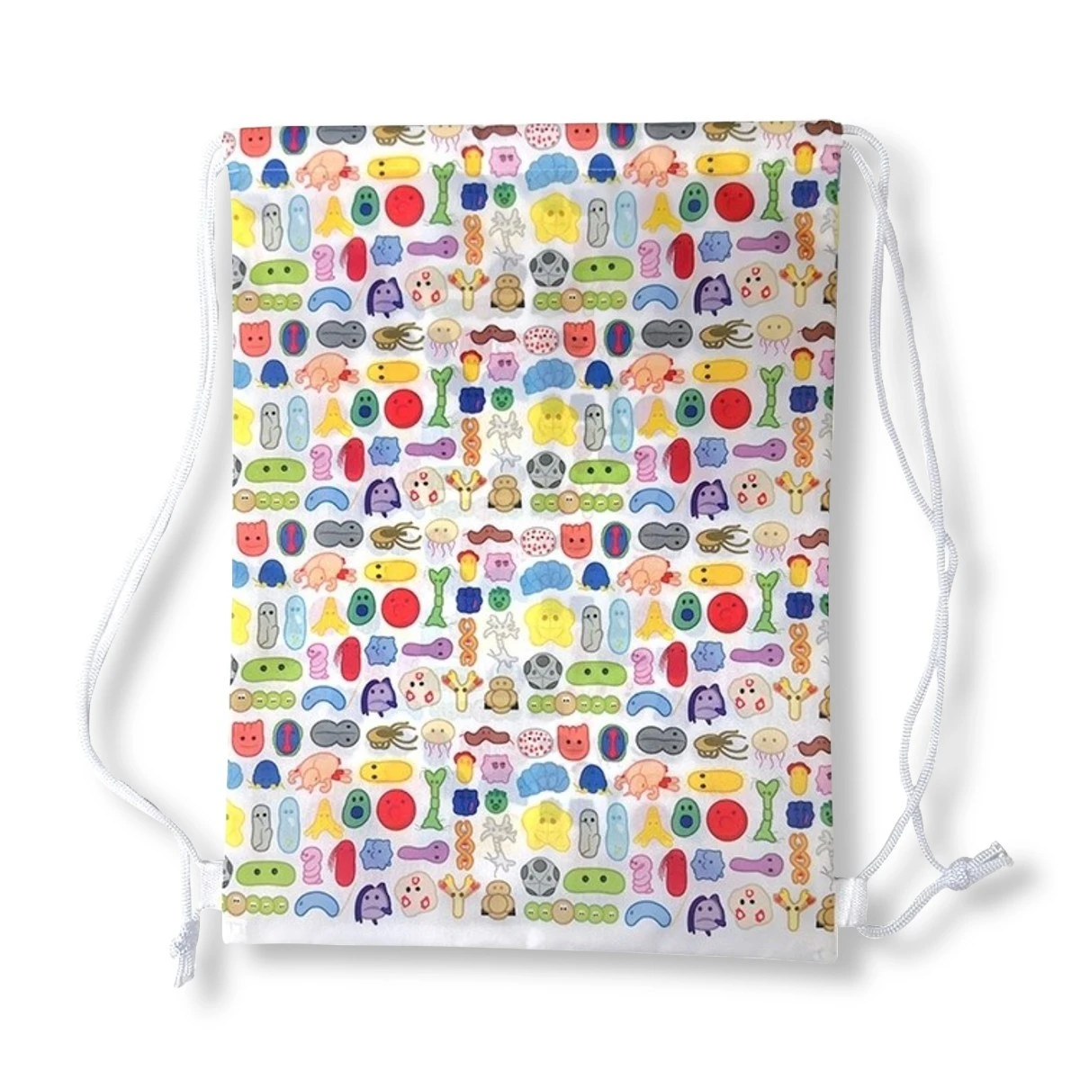 Mochila Cordones Estampada Giantmicrobes 1 Mochila Cordones Estampada Giantmicrobes