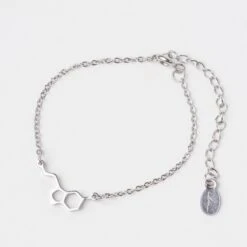Pulsera Serotonina - Acabado Plata -Enfermania pulsera serotonina acabado plata 3