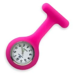 Reloj Silicona Enfermera - Fucsia