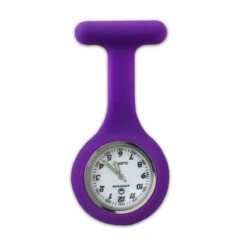 Reloj Silicona Enfermera - Violeta