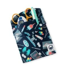 Salvabolsillos Estampado - Instrumental Marino