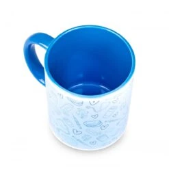 Taza Azul Estampada @elartedecuidar_ -Enfermania taza azul estampada elartedecuidar 2