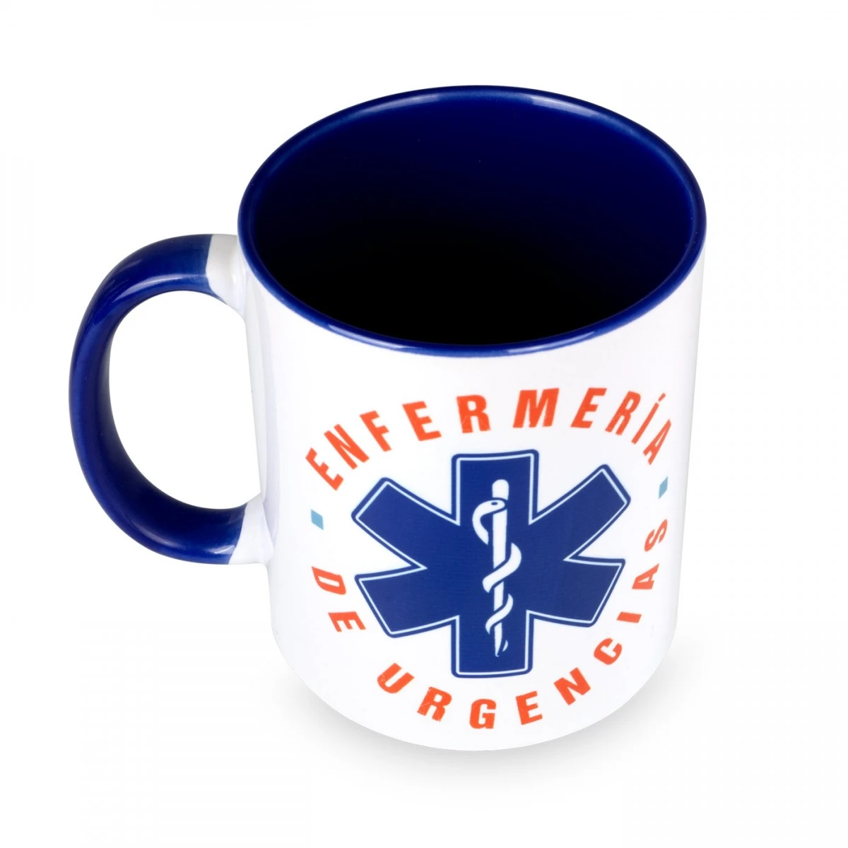 Taza Cerámica Azul - Enfermería De Urgencias 3 Taza Cerámica Azul - Enfermería De Urgencias - Imagen 3