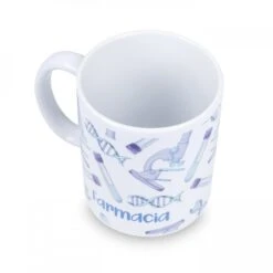 Taza Cerámica Blanca - Laboratorio Farmacia -Enfermania taza ceramica blanca laboratorio farmacia 1 4