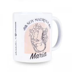 Taza Cerámica Blanca - Soy Matrona @elartedecuidar -Enfermania taza ceramica blanca soy matrona elartedecuidar 2