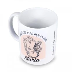 Taza Cerámica Blanca - Soy Matrona @elartedecuidar -Enfermania taza ceramica blanca soy matrona elartedecuidar 3