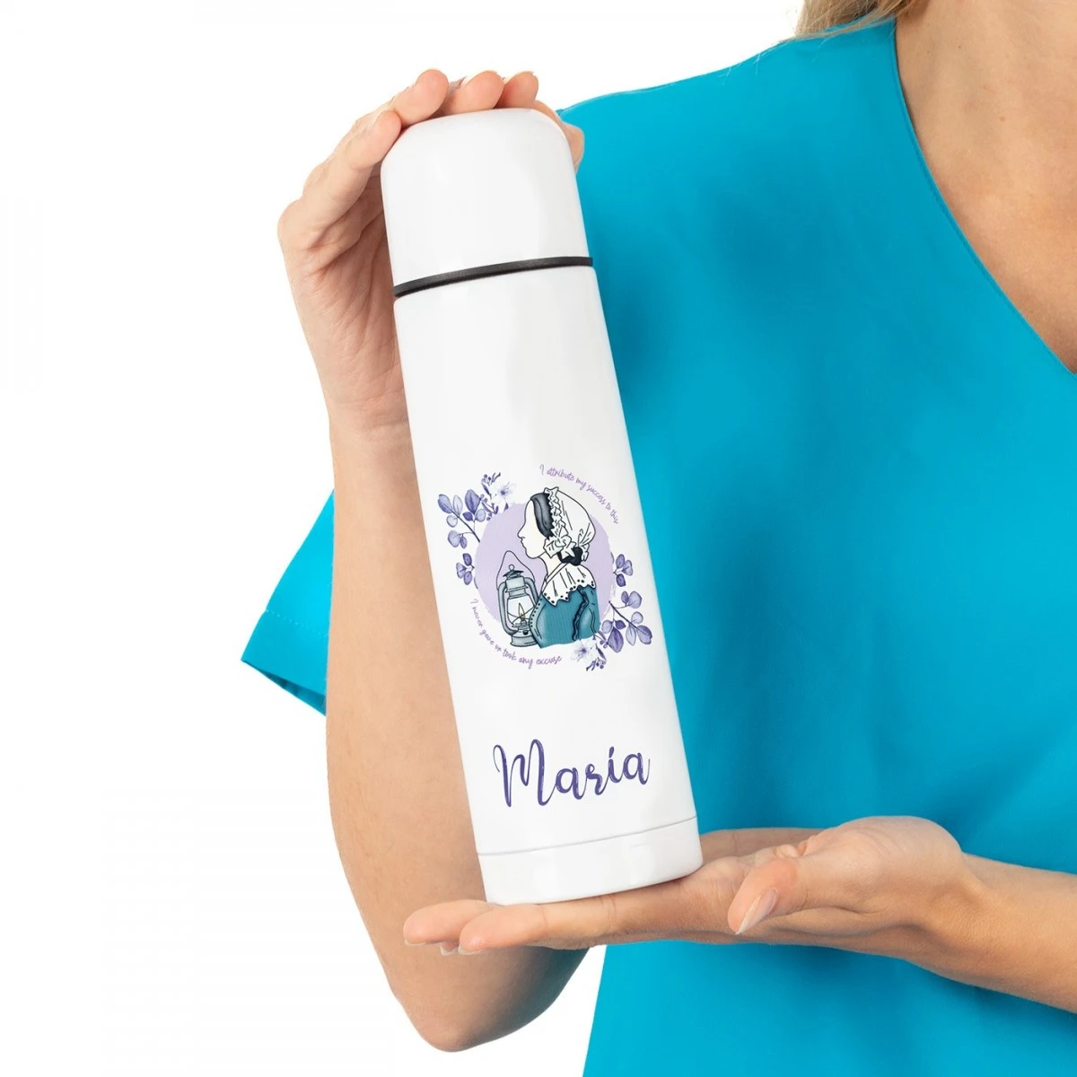 Termo Estampado Personalizable - Nightingale @elartedecuidar_ 2 Termo Estampado Personalizable - Nightingale @elartedecuidar_ - Imagen 2