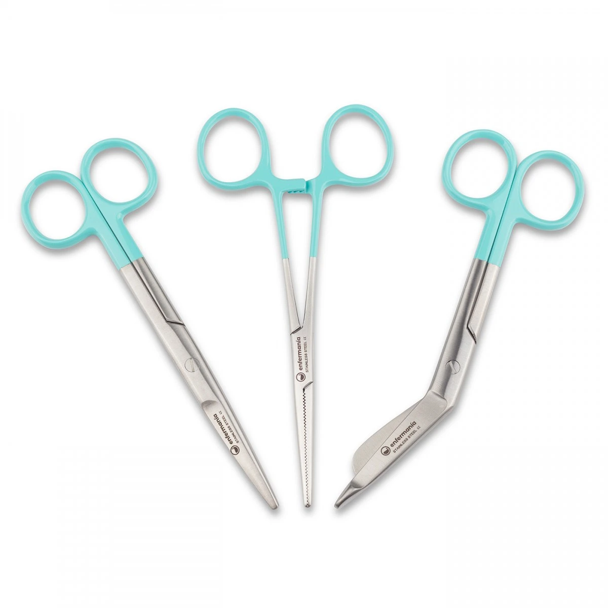 Tijeras Trío Esencial Enfermería - Sweet Aqua 1 Tijeras Trío Esencial Enfermería - Sweet Aqua