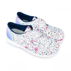 Zapato Piel Vegana Velcro - Colorful Collection