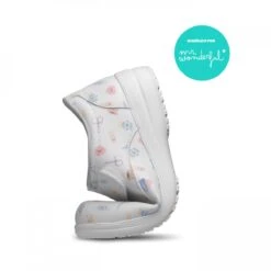 Zapato Piel Vegana Velcro - Estampado Wonderful 7 Zapato Piel Vegana Velcro - Estampado Wonderful -Enfermania zapato piel vegana velcro estampado wonderful 3