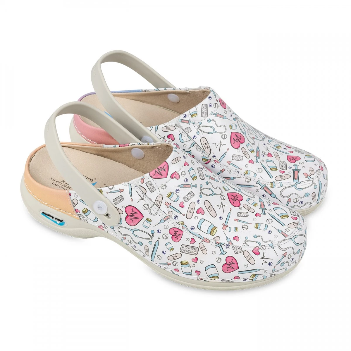 Zueco Sanitario Estampado Piel - Colorful 1 Zueco Sanitario Estampado Piel - Colorful