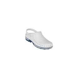 Zuecos Wock Clog - Blanco/azul